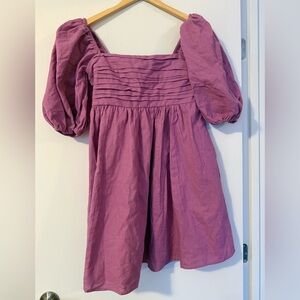 Abercrombie & Fitch Purple Emerson Dress